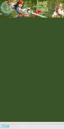 Sims 2 — Pirates Wall by blondemom63601 — Beware the Krakken! Brighten any kids room with these goofy pirates