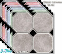 Sims 2 — ClassicConcrete-tileset. by Emerald — by Emerald