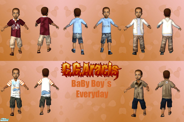 Sims 2 —  by C.G.Aracis — A cute set for your babys.have fun:)