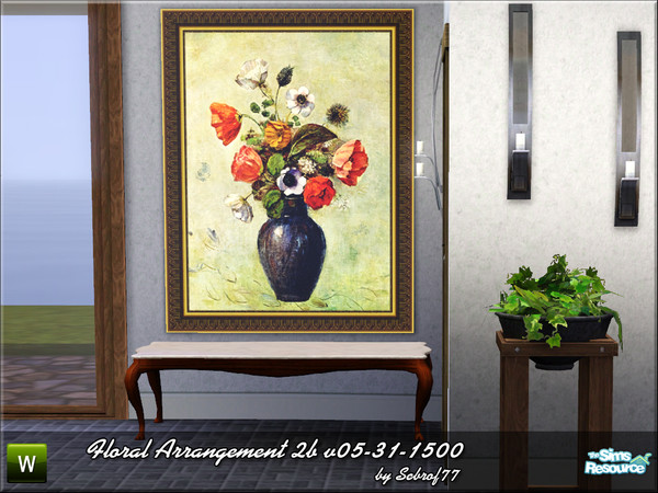 Sims 3 — Floral Arrangement 2b v05-31-1500 by sebrof772 — Floral Arrangement 2b by Sebrof77