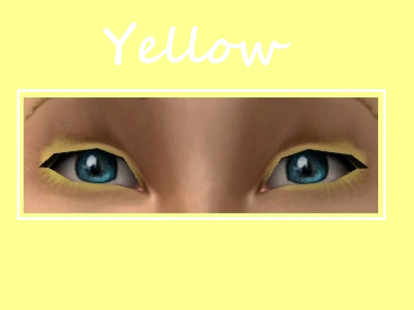 Sims 2 — Pastel Eye shadow Set - Yellow Pastel by Kara_Croft — 