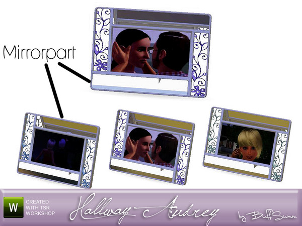 Sims 3 — Hallway Audrey Pictureframe by BuffSumm — Decorate your Hallway :) Old fashioned looking Hallway matching the