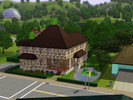 Sims 3 — Clover House by jennydukes2 — 3 Bedrooms 1 Bathroom Swimming pool Upstairs balcony 