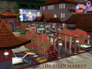 Sims 3 — The Asian Market by Starla_tfc — At the Asian Market you will find a bit of everything: a restaurant, a