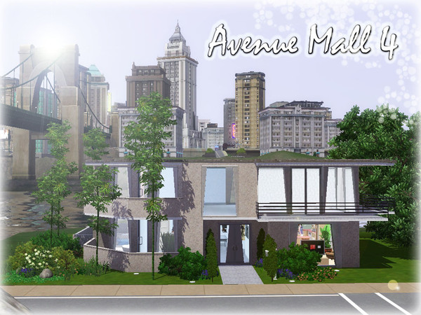 Sims 3 — Avenue Mall 4  by barbara93 — Modern luxury touch for your game. Mabey, this will be your new path for life.