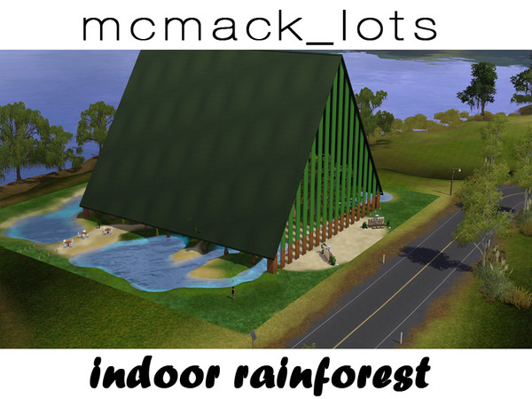 Sims 3 — indoor rainforest by mcmack232 — An indoor rainforest to prepare your sims for their next travel around the