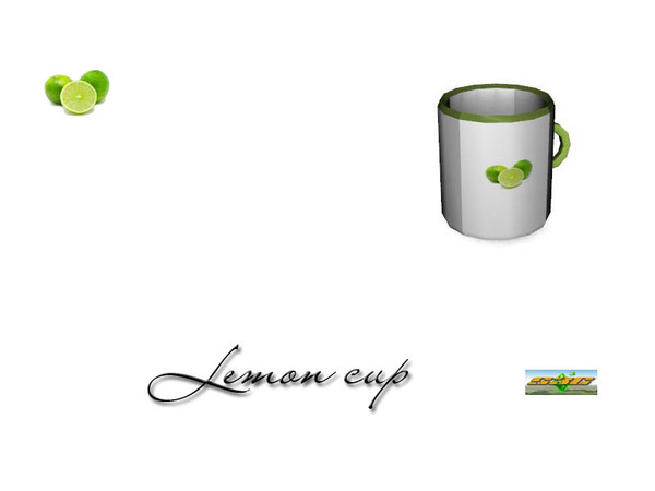 Sims 3 — S3C Lemon cup by ruhrpottbobo — S3C Lemon cup 