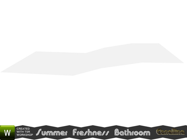 Sims 3 — Summer Freshness Bathroom Set. Invisible Slots by Canelline — Summer Freshness Bathroom Set. Invisible Slots