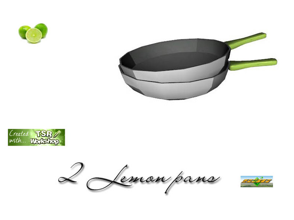 Sims 3 — S3C 2 Lemon pans by ruhrpottbobo — S3C 2 Lemon pans 