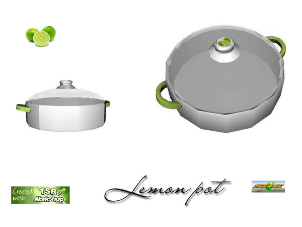 Sims 3 — S3C Lemon pot by ruhrpottbobo — S3C Lemon pot 