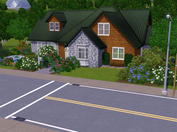 Sims 3 — The Yulia House by Djeranotjuh — This house is made for my friend called Yulia and this house is perfect for a