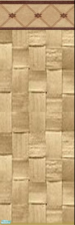 Sims 2 — Beige Weave by mai_sumi — It has a simple pattern that looks almost three dimensional. It is a light, beige