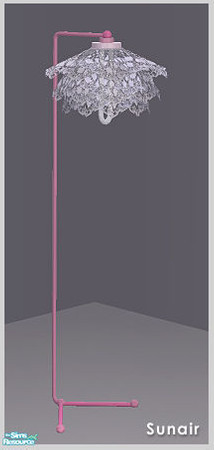 Sims 2 — Sunair T518 LFC Floor Lamp (white) by Sunair — Sunair T518 LFC Floor Lamp (white) of LFC Living Room A - Recolor