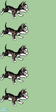 Sims 2 — Cat set - Cat 2 by milla184 — 