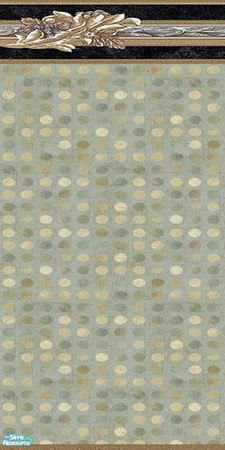 Sims 2 — Wall - Twilight Moon Phase with border by Sheera — Part of my Twilight Moon Phase Walls & Floors Set, hope