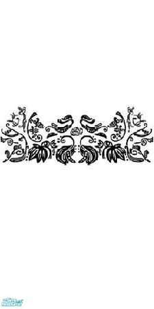 Sims 2 — Baroque Wallpaper by Magdalena03 — ...