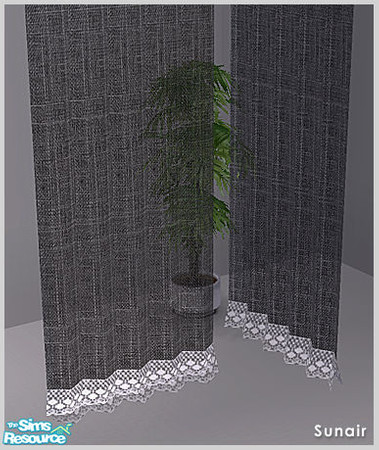 Sims 2 — Sunair T519 LFC Room Divider (black) by Sunair — Sunair T519 LFC Room Divider (black) of LFC Living Room A -