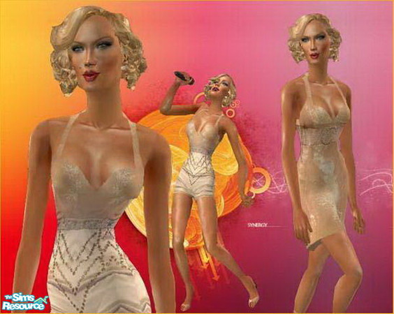 Sims 2 — Xtina Two Hot by Harmonia — Two hot everday & formal outfits...The concert clothes..