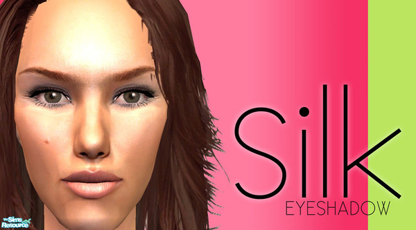 Sims 2 — Silk Eyeshadow - Gray by 06bek — 