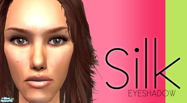Sims 2 — Silk Eyeshadow - Brown by 06bek — 