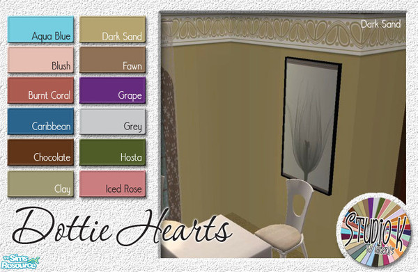 Sims 2 — Studio K Dottie Hearts_01 by StudioKhagerks — 