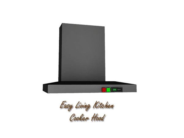 Sims 3 — Easy Living Kitchen Cooker Hood by Lulu265 — Part of the Easy Living Kitchen Set