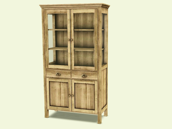Sims 3 — Cambria Diningroom Cabinet High by AnoeskaB — Part of the Cambria Diningroom. Made by Anoeska for TSR. TSRAA -