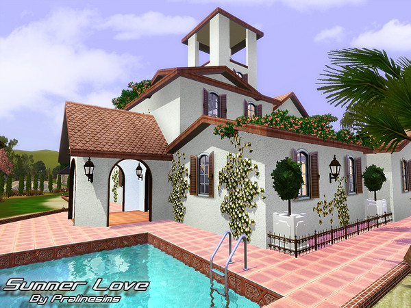 Sims 3 — Summer Love by TSR Archive — Cozy family beach home for your simmies: It has: First floor: Livingroom,kitchen