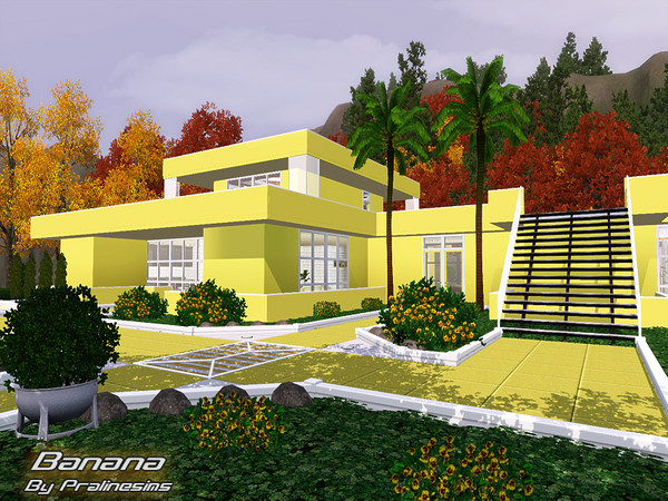 Sims 3 — Banana  by Pralinesims — EP's: World Adventures required