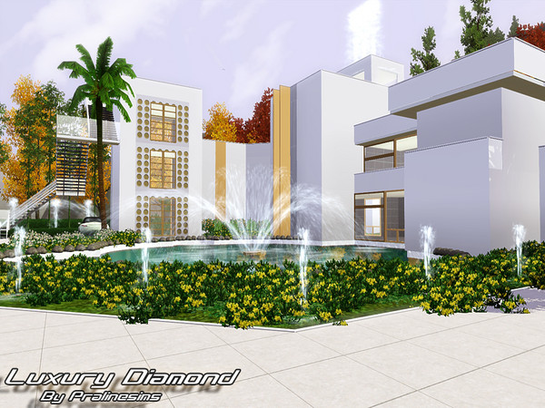Sims 3 — Luxury Diamond  by TSR Archive — Stylish family home for your simmies. (Unfurnished) It has: -5 Bedrooms -3