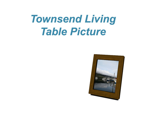 Sims 3 — Townsend Living Table Picture by wolfspryte — part of the Townsend Living Clutter Collection Created by