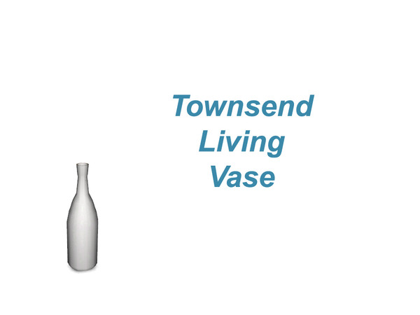 Sims 3 — Townsend Livingroom Vase by wolfspryte — part of the Townsend Livingroom Clutter Collection Created by