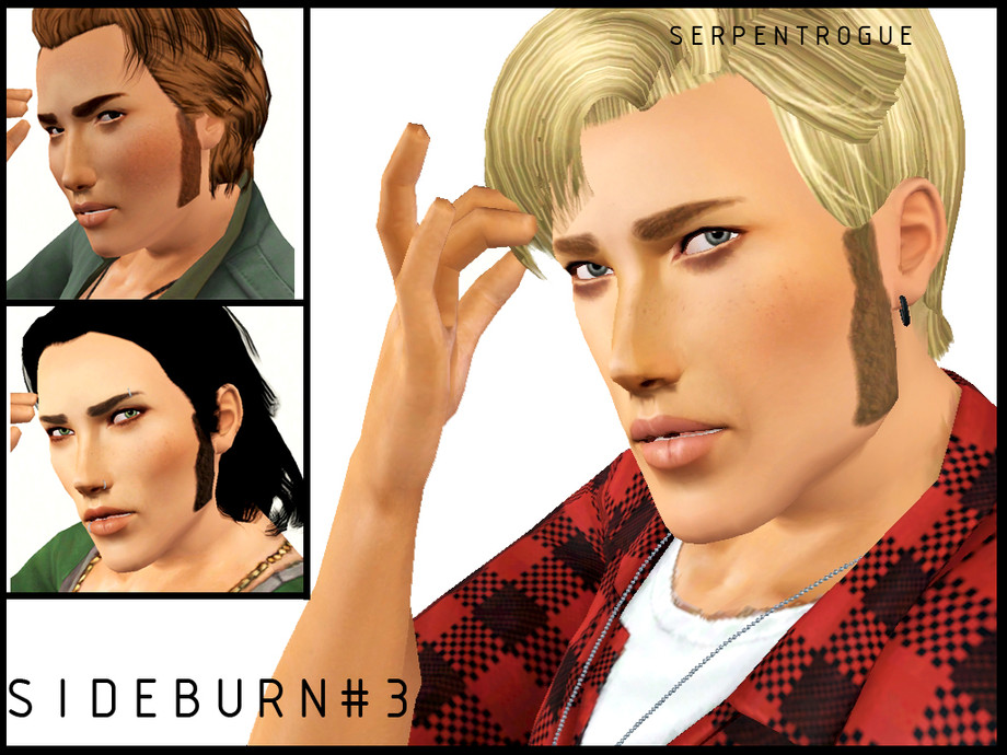The Sims Resource - sideburn#3