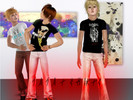 Sims 3 — GAGA Tshirts by paquetoon2 — Nothing Much just the amazing girl with a big talent in our Shirts , your sims will