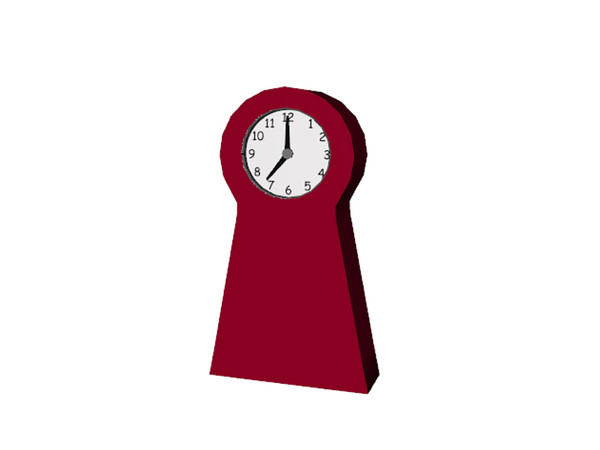 Sims 3 — Ikea Inspired Malm Bedroom Deco Clock by TheNumbersWoman — Inspired by Ikea, Priced reasonbly by design. By