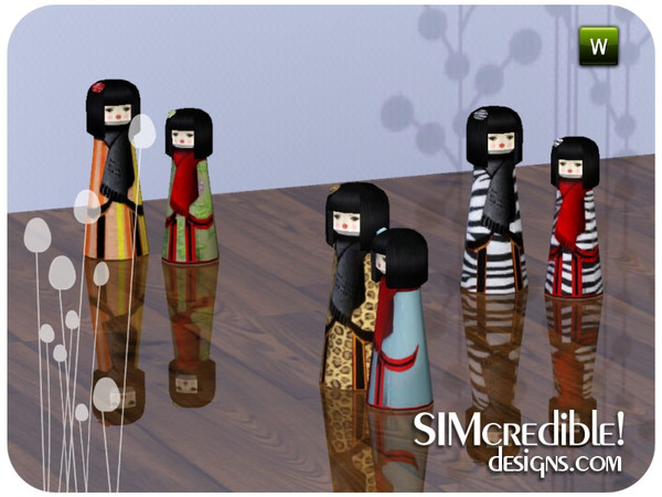 Sims 3 — Shizuka Dolls by SIMcredible! — by SIMcredibledesigns.com available at TSR