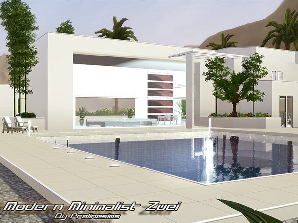 Sims 3 — Modern Minimalist 2 by Pralinesims — EP's required: World Adventures Ambitions Late Night 