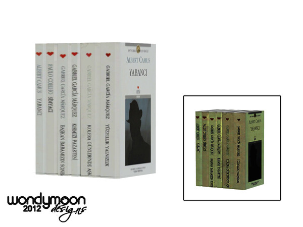 Sims 3 — Priza Books - 1 by wondymoon — - Priza Relaxation Corner - Books - 1 - wondymoon@TSR - Jun'2012