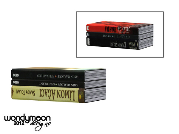 Sims 3 — Priza Books - 4 by wondymoon — - Priza Relaxation Corner - Books - 4 - wondymoon@TSR - Jun'2012