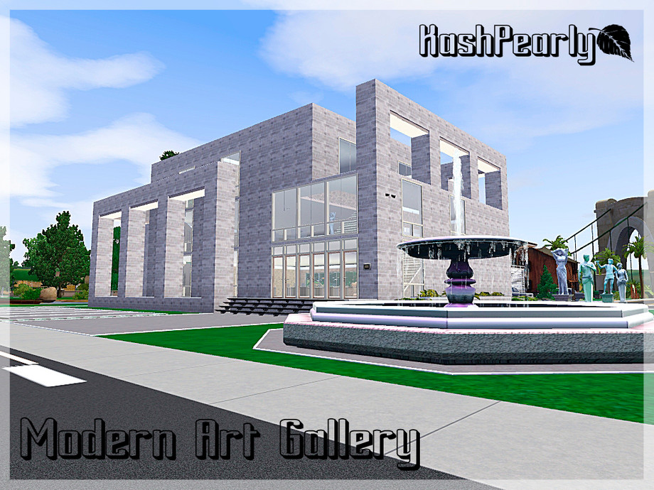 Sims 4 Urban Art Gallery