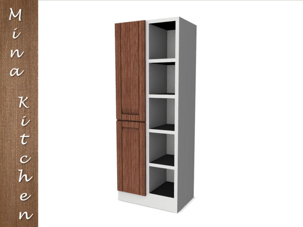 Sims 3 — Mina Larder Right by IrishStar — Mina Larder Right Part of the mina kitchen by IrishStar @ TSR 2012