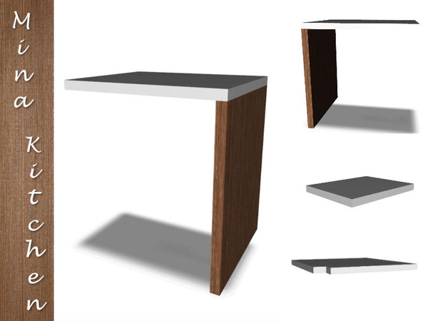 Sims 3 — Mina Island by IrishStar — Mina Island. Part of the Mina kitchen set by IrishStar. @ TSR 2012