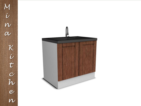 Sims 3 — Mina Sink by IrishStar — Mina sink. Part of the Mina Kitchen set. By IrishStar @TSR 2012