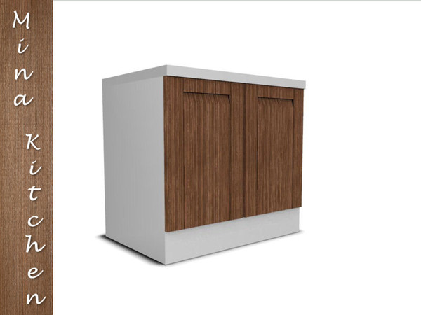 Sims 3 — Mina Counter by IrishStar — Mina Counter. Part of the Mina kitchen set by IrishStar. @ TSR 2012