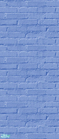 Sims 2 — Eery Brick You\'ll ever Need - Blue Brick by ad27 — A beautiful yellow brick that loks great on any wall!