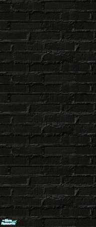 Sims 2 — Eery Brick You\'ll ever Need - Dark Black Brick by ad27 — A beautiful yellow brick that loks great on any wall!