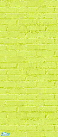 Sims 2 — Eery Brick You\'ll ever Need - Yellow Brick Wall by ad27 — A beautiful yellow brick that loks great on any wall!