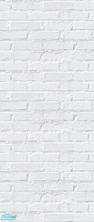 Sims 2 — Every Brick You\'ll ever Need - White brick by ad27 — A beautiful white brick that loks great on any wall!