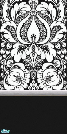 Sims 2 — D2DIsland Ferns - Black by D2Diamond — ...