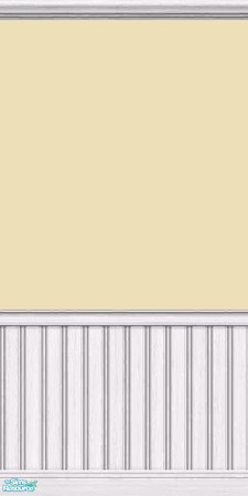 Sims 2 — Lucent Yellow with Wainscoting by sadie7684 — Paint for your sims.